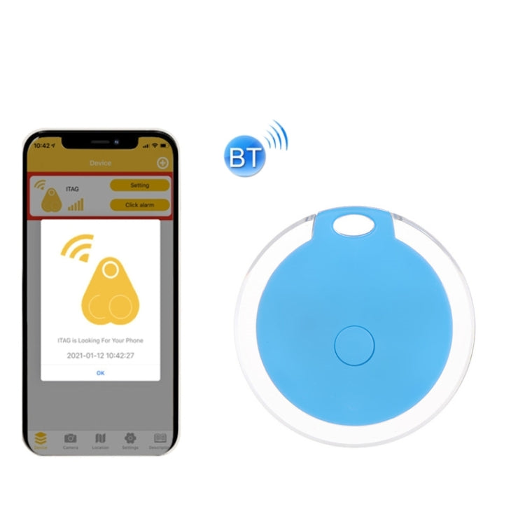 2 PCS Round Bluetooth Anti-Lost Device Mobile Phone Key Two-Way Object Finding Alarm 2 PCS Round Bluetooth Anti-Lost Device Mobile Phone Key Two-Way Object Finding Alarm